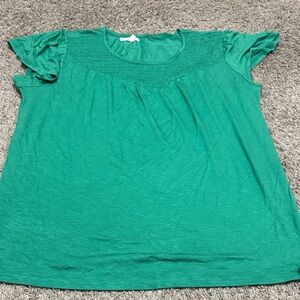 Elegant Teal Women's Blouse